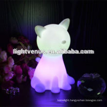 Dog and Cat shape ambience kids rechargeable led night light